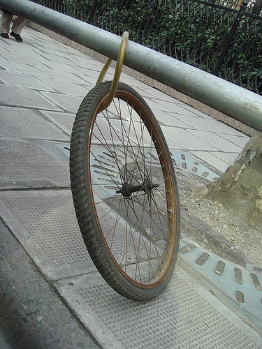une bicyclette volée